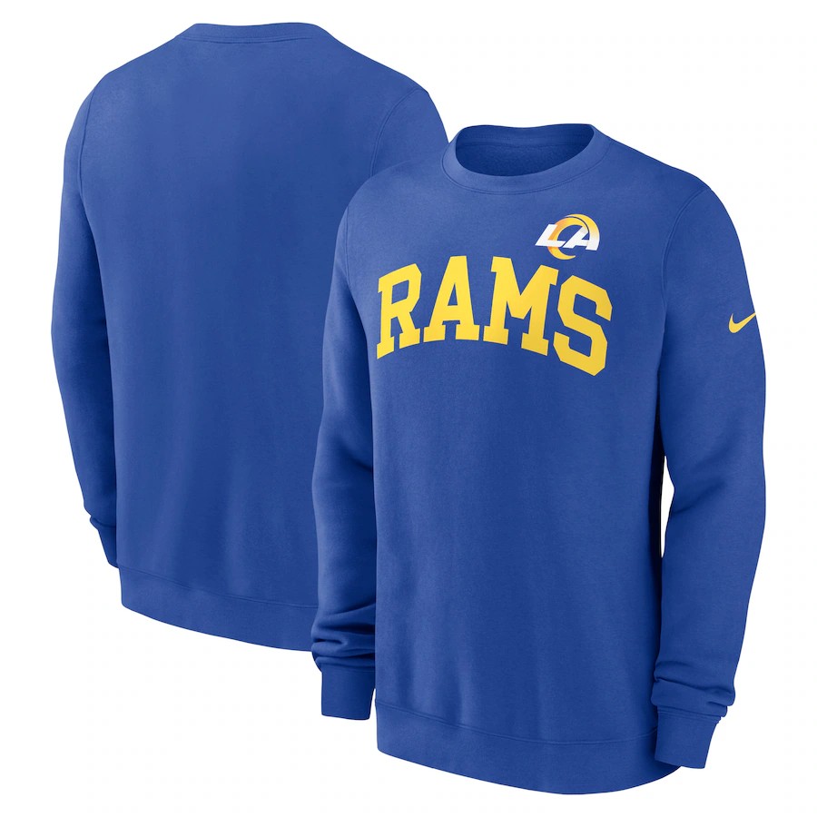 Men Los Angeles Rams blue style #23 NFL 2024 hoodie->los angeles rams->NFL Jersey